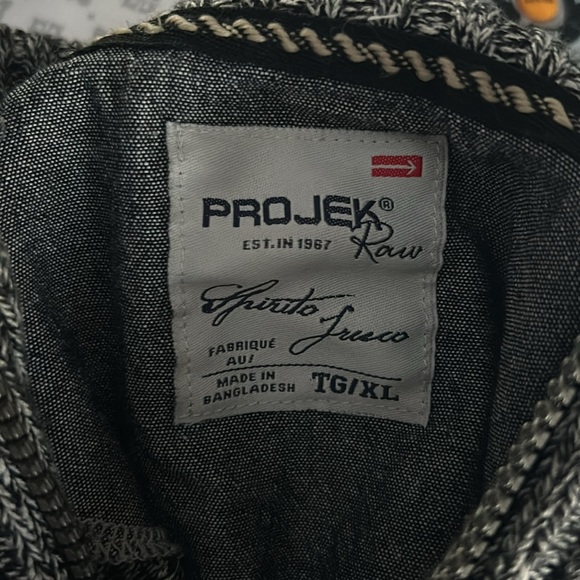 Projek Raw Speckled Zip Up Sweater - XL - Picture 4 of 5